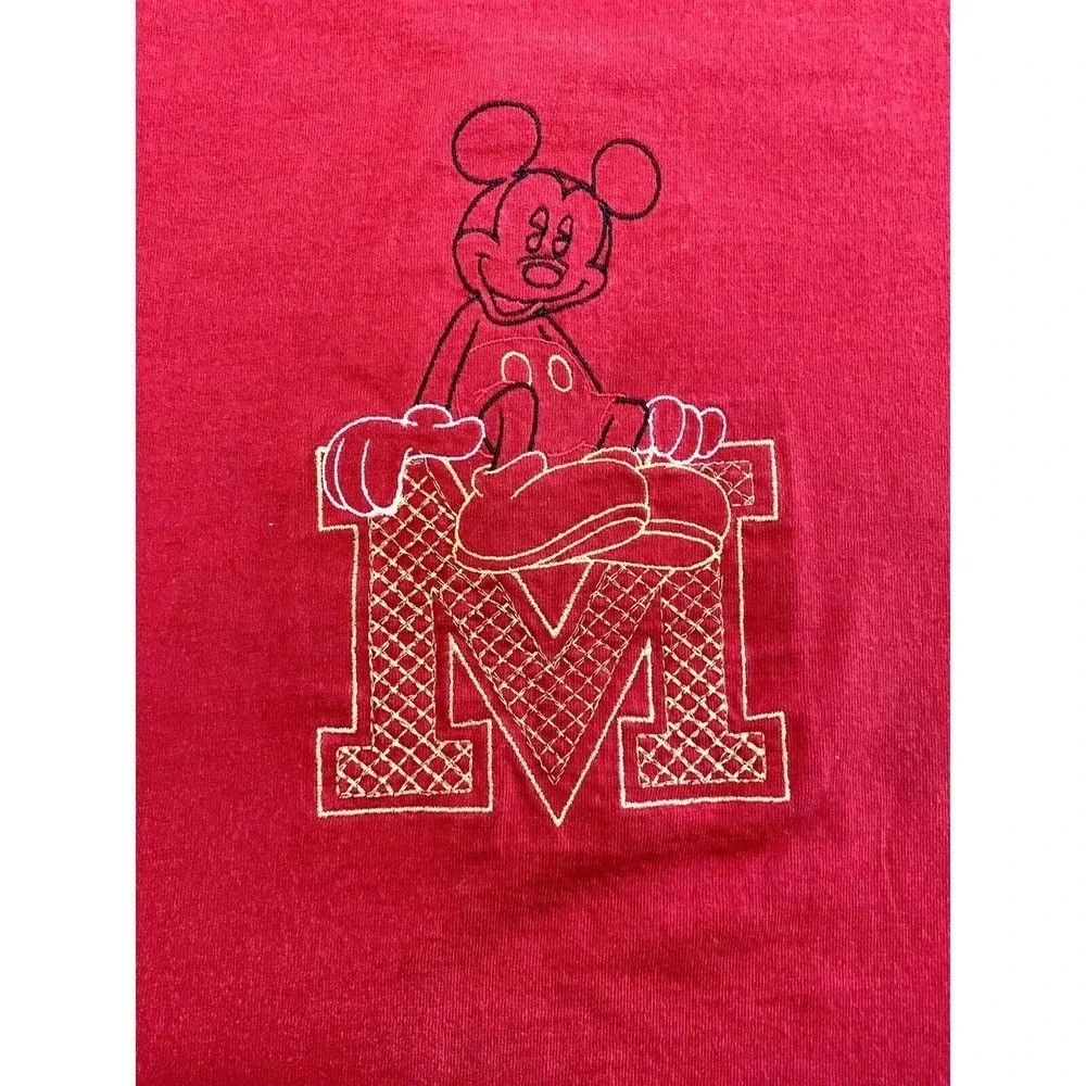 Vintage Disney Mickey Mouse T Shirt Mickey & Co. Size Large Tshirt Made In USA - Picture 2 of 11
